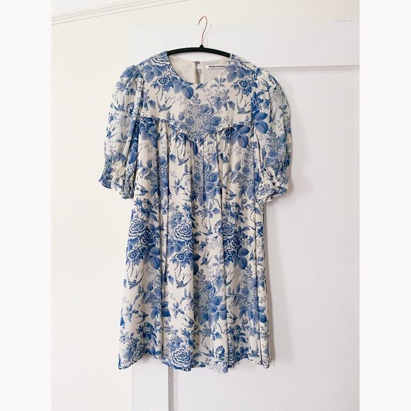 Reformation Conrad Floral-Print Minidress – Size 0 - Picture 4 of 6